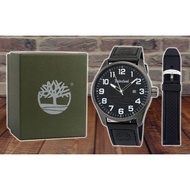 Timberland Leather + FREE STRAP watch for men