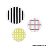 Sardine - เซต จานเซรามิค จานอาหาร  Small Dinner Set - 8นิ้ว และ 10นิ้ว