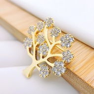 Yabao Version Popular Simple Fashion Brooch Clothing Corsage Silk Scarf Buckle Scarf Ring Shawl Buck