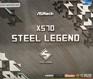 MAINBOARD (เมนบอร์ด) AM4 ASROCK X570 STEEL LEGEND มือสอง ประกันไทย