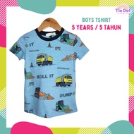 #505 Size 5y | Saiz 5 Tahun | HnM Kids Tshirt | Tshirt Boy | Tshirt Budak Lelaki