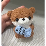 Ruffled Otter Keychain