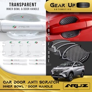 [𝗗𝗢𝗢𝗥 𝗛𝗔𝗡𝗗𝗟𝗘 𝗜𝗡𝗡𝗘𝗥 𝗕𝗢𝗪𝗟] PERODUA ARUZ Anti Scratch Accessories Accessori Aksesori Kereta 2023 Car Gear Up Bodykit