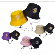 Reversible Daisy Flower Kids Bucket Daisy Flower Girls Bucket/