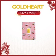 [CNY & Vday Exclusive] Goldheart 999 Gold 0.1g Pawsperity Fortune Gold Bar