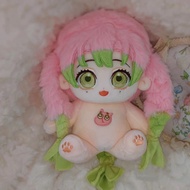 new Demon Slayer Kanroji Mitsuri 20cm Cotton Doll Kawaii Iguro Obanai Cosplay Anime Kimetsu No Yaiba
