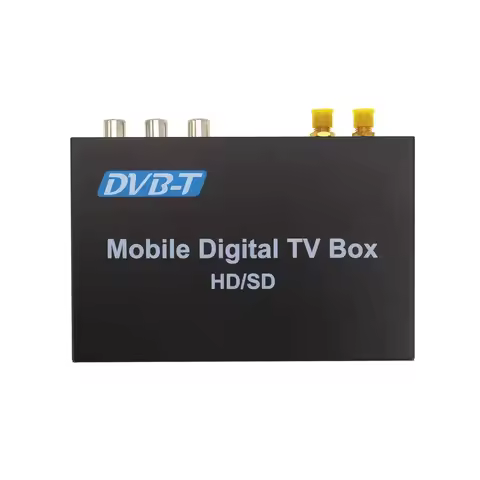 In Car Digital TV DVB-T2 MPEG-4 Digital TV Dual Tuner Receiver Box Tuner for Car radio for Android 1