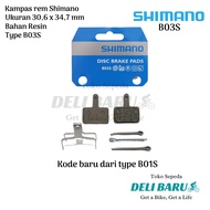 Shimano brake Pads ORI b03s disc New Code From B01s disc brake pad In Terms Of Bicycles