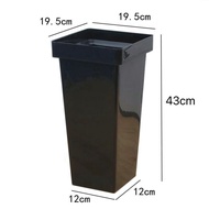 Wholesale Square Flower Bucket, Waking Flower Bucket, Plastic Bucket, Flower Shop Display Floor Buck