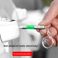 Static Electricity Stick Keychain Human Static Eliminator Ring Discharge Key Portable Discharge O9e5