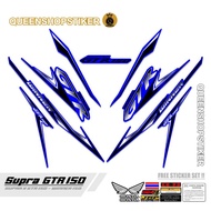 SUPRA STRIPING GTR 150 MOTIF 57 SUPRA VARIATION STRIPING/ GTR VARIATION MOTORCYCLE STICKER/ SUPRA ST