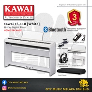 Kawai ES110 88-key Digital Piano Home Package - White