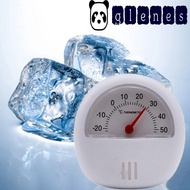 GLENES Refrigerator Thermometer, with Stand Plastic Temperature Gauge, Accurate White Dial Type -20-50 Degrees Celsius Temperature Monitor Gauge Fridge
