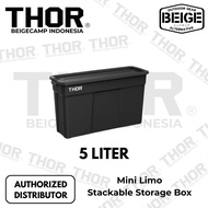 Beige Thor box storage limo camping outdoor 5L black