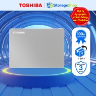 Ổ cứng di động HDD Toshiba Canvio Flex Màu Bạc BH 3 năm