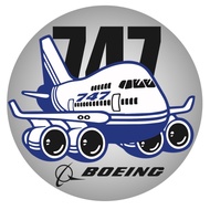 RBF 747 7CM STICKER S-C-747