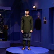 Ready Stock PLUS SIZE Baju Melayu Teluk Belanga Bulan Bintang HQ 2025 (NEW) - 1