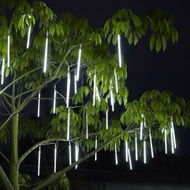 全城熱賣 - 浪漫飄雪LED燈 流星雨燈 （一套8條燈管，可駁長）聖誕燈飾 裝飾燈 防水 露台 天台 露營 車中泊 裝飾擺設