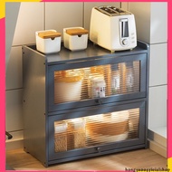 Cupboard kitchen storage cabinet dustproof cupboard rack storage box household countertop dishware r