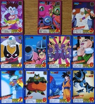1990 年代made in Japan日版 初由萬代（Bandai）發售的經典《七龍珠》Carddass 萬變卡（Super Battle 超級戰鬥系列）12張第一起售