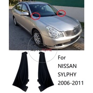 （1 pair）For NISSAN SYLPHY G11 2006 2007 2008 2009 2010 2011 Engine Hood Hinge Cover wiper panel side