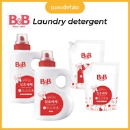 [B&B] Renewal Baby Laundry Detergent for infant Fabric Detergent Bottle and Refill 1500ml