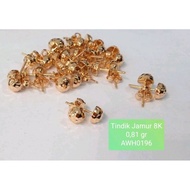 MUSHROOM PIERCING EARRINGS 375 8K