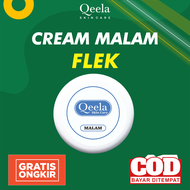 Qeela Skincare - KRIM MALAM BAGUS UNTUK FLEK HITAM / KRIM MALAM MELASMA / OBAT FLEK HITAM DI WAJAH /