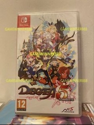 （中古二手）Switch NS遊戲 魔界戰記5 Makai Senki Disgaea 5 港版中英文版