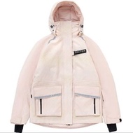半價平讓 Vector滑雪服女上衣修身保暖M中碼漸變粉外套