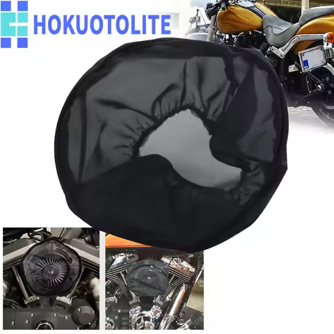 Motorcycle Air Filter Rain Sock Waterproof Dustproof Air Cleaner Sock Kits For Harley Touring Road K