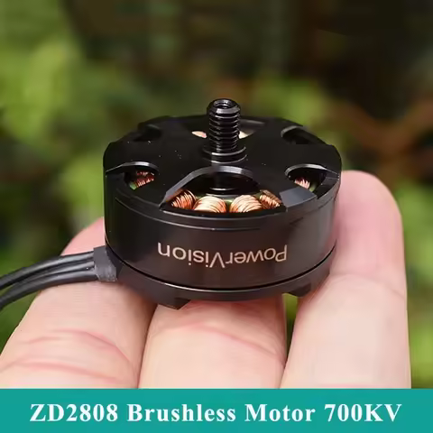 2808 Brushless Motor 700KV ZD2808-V1.9 High Efficiency Disk Brushless Motor DIY Multi-rotor Aircraft