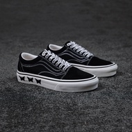 Vans x Sandy Liang co-branded black butterfly classic Old Skool embroidered low-top casual sports canvas shoes-2032