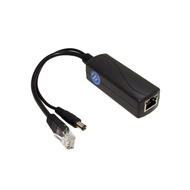Gigabit PoE Splitter 12V 1A Output, IEEE 802.3af Standard Compliant 10, 100, 1000Mbps Power Over Eth