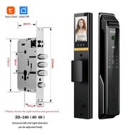 PHIPULO 3D Face Recognition Unlock Digital Door Lock With Fingerprint Password Unlock Keyless Electr