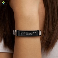 LFINDS Family Friendship Bracelet, Adjustable Stainless Steel/PVC Inspirational Quotes Braclets, Wri
