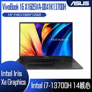 【10週年慶10%回饋】ASUS 華碩 VivoBook 16 X1605VA-0041K13700H 搖滾黑 (i7-13700H/8G/512G PCIe/W11/FHD/16) 客製化文書筆電