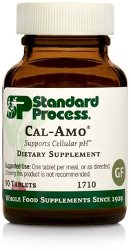 Standard Process Cal-Amo - Cellular pH Support and Lung Support Supplement with Magnesium Citrate, C
