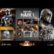 全新現貨 HOT TOYS MMS605-D40 Iron Man Mark I 1 Suit Diecast Special Edition 特別版 (MMS605D40) hottoys