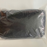 Invisible net with 7 strings and 6 eye pockets with holes from 3cm to 8cm, height 7m to 10m black dy