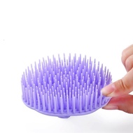 Holiday Discounts Silicone Hair Scalp Massage Shampoo Brush Head Acupoint Therapy Comb Health Bath Spa Hair Washing Brush Hair Loss Preventioncomb