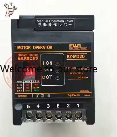 2026.4 Original Japanese Fuji Electric Operating Device BZ-MD20 With Circuit Breaker EA103B 3P 100A