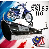 KRISS 100 110 Ekzos Std Racing Open kriss100 kriss110 Exhaust exzos EPOWER BERANG Modenas standard m