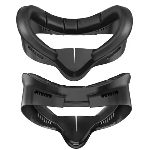 HUNDAI Facial Interface & Face Cover Pad for Oculus Quest 2/3S, Sweat-Proof PU Foam Cushion - VR Acc