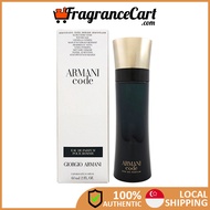 Giorgio Armani Code EDP for Men (60ml Tester) [Brand New 100% Authentic Perfume FragranceCart] Eau de Parfum Black