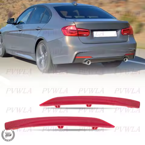 For BMW F30 F35 316i 320i 320ix 328i 328ix 2015 2016 2017 2018 Rear Bumper Reflector Car Accessories