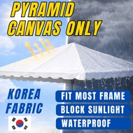 Canopy Boi 20 x 20 Pyramid Canopy Canvas Only 20X20 Kanopi Piramid Kanvas PVC Korea (KANVAS SAHAJA)