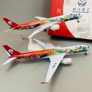 China Sichuan Airlines Airbus A350 Sichuan Airlines Panda | Scale 1:400 Premium Type 1 (Fullbox)