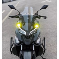 CRASHBAR ENGINE GUARD WMOTO RT2 with REFLACTOR