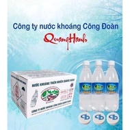 Quang HANH Mineral Water - Genuine Product (Box Of 20 Bottles Of Salt Water 500ml)